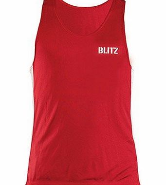 Sandee Blitz Sport Adult Boxing Vest - Red Small
