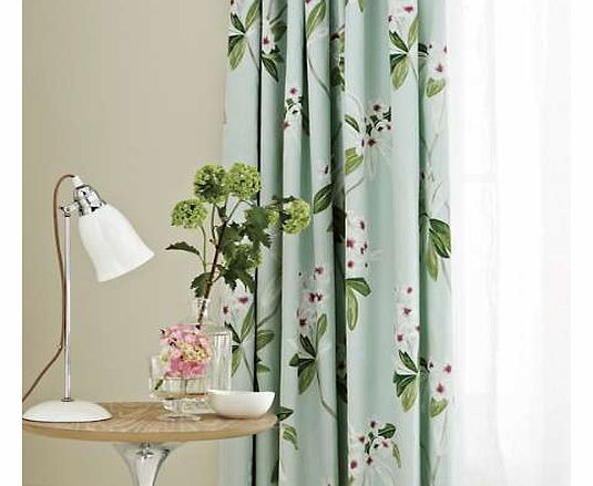 Oleander Pair of Lined Curtains