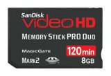 SanDisk 120 min Video HD Memory Stick PRO Duo -