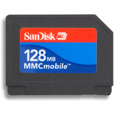 Sandisk 128MB MMC Mobile Card