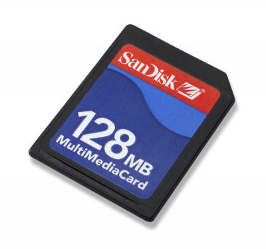 Sandisk 128Mb Mobile Multimedia Card