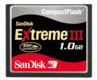 SanDisk 1GB Compact Flash ExtremeIII (20MB/s)