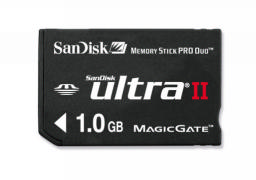 Sandisk 1gb Memory Stick Duo Pro Ultra II