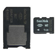 Sandisk 1GB Memory Stick Micro M2
