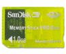 SanDisk 1GB Memory Stick Pro Duo Gaming PSP