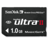 SanDisk 1GB Memory Stick Pro Duo Ultra II (10MB/s)