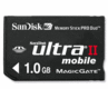 SanDisk 1GB Memory Stick Pro Duo Ultra II Mobile