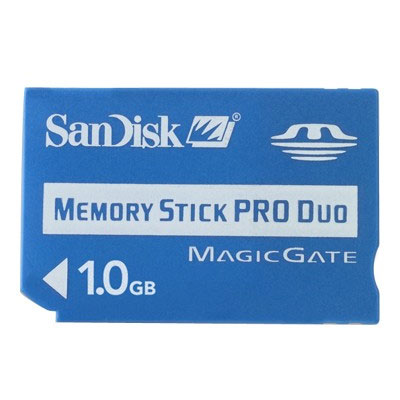 1GB Memory Stick Pro Duo with Card Reader