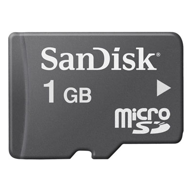 Sandisk 1GB Micro SD Premier