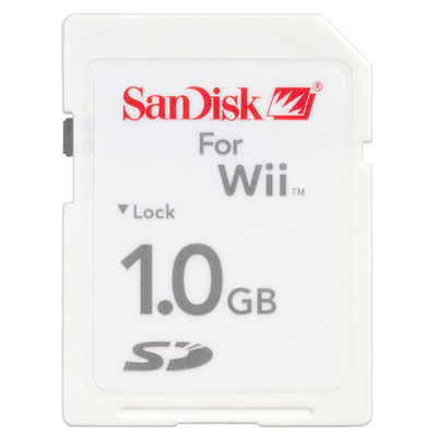 Sandisk 1GB Secure Digital Wii Gaming