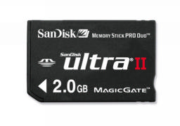 Sandisk 2gb Memory Stick Duo Pro Ultra II