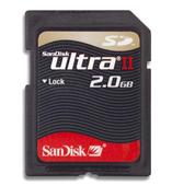 Sandisk 2GB Ultra II SD Memory Card
