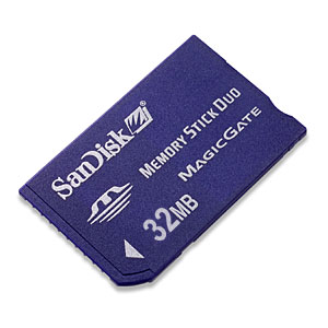 Sandisk 32 Mb Memory Stick Duo