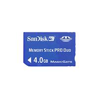 Sandisk 4096MB Memory Stick Duo Pro