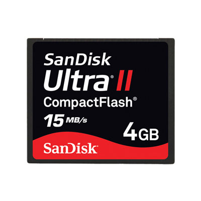 Sandisk 4GB 66x Ultra II Compact Flash