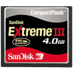 Sandisk 4gb extreme III CF
