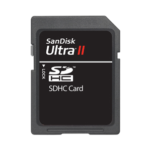 SanDisk 4GB SDHC ULTRA II Card - Class 4  