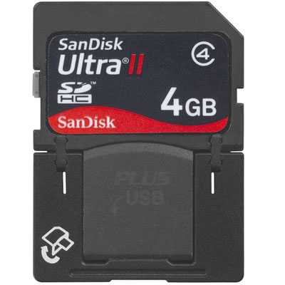 Sandisk 4GB SDHC Ultra Plus