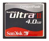 sandisk 4GB Ultra II Compactflash Card