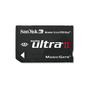 SanDisk 4GB ULTRA II Memory Stick PRO DUO