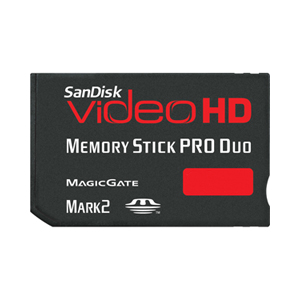 SanDisk 4GB Video HD Memory Stick PRO DUO - 60 Min