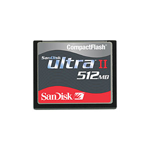 Sandisk 512 Mb Compact Flash Card Ultra II