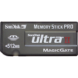 512Mb Memory Stick Pro Ultra II