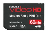 60 min Video HD Memory Stick PRO Duo -
