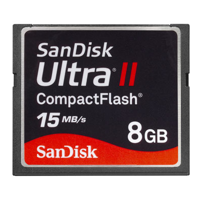 8GB 66x Ultra II Compact Flash