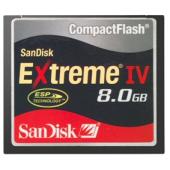 sandisk 8GB Compact Flash Extreme IV Card