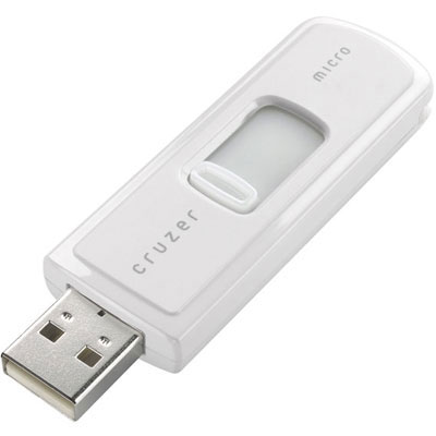 SanDisk 8gb Cruzer Micro U3 White