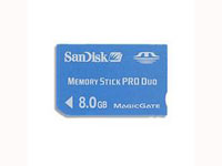 SANDISK 8GB MEMORY STICK PRO DUO