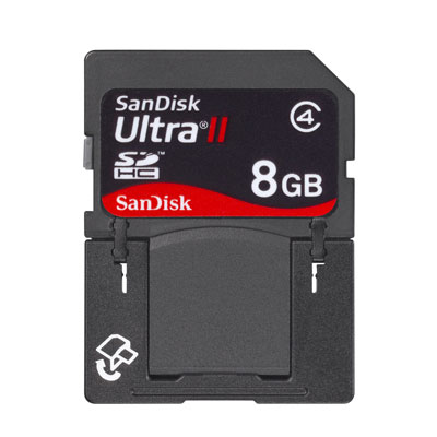 Sandisk 8GB SD Ultra II Plus
