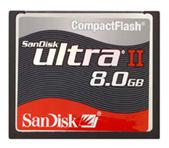 Sandisk 8GB Ultra II Compactflash Card