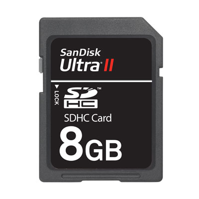 8GB Ultra II Secure Digital HC Class 2