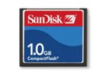 SanDisk Compact Flash Card (BULK CASE) - 1GB