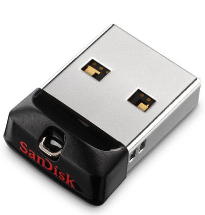 SanDisk Cruzer FIT USB Flash Drive - 4GB