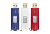 Cruzer Micro U3 USB Flash Drive Multi-Colour 3-PACK - 2GB