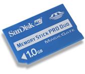 sandisk Everyday 1GB Memory Stick PRO Duo