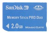 Sandisk Everyday 2GB Memory Stick PRO Duo