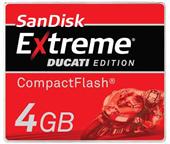 sandisk Extreme Ducati Edition CompactFlash 4GB
