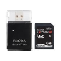 sandisk Extreme III - Flash memory card - 8 GB -