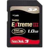 sandisk Extreme III 1GB SD Memory Card