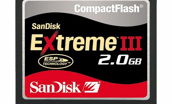 Extreme III 2GB CompactFlash