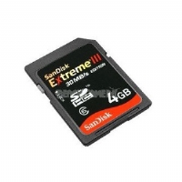 Sandisk Extreme III 4GB SD card