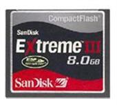 sandisk Extreme III 8GB CompactFlash