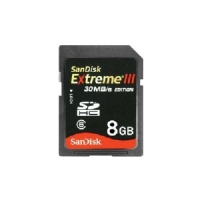 Sandisk Extreme III 8GB SD Card