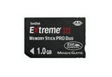 SanDisk Extreme III Memory Stick (MS) PRO Duo - 1GB