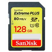 Extreme Plus 128GB SDXC UHS-I Memory Card
