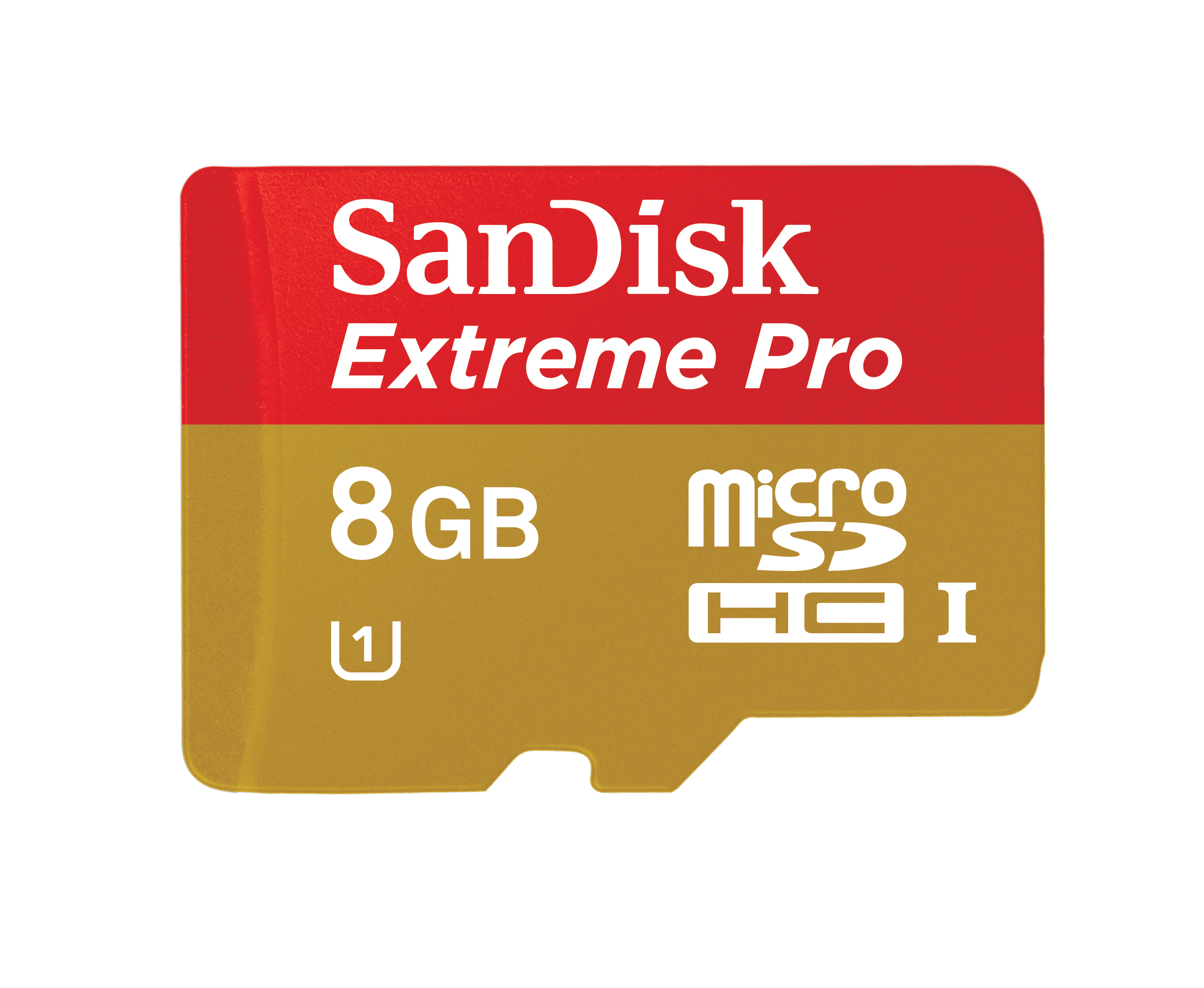 Extreme Pro Micro SDHC UHS-I card - 8GB